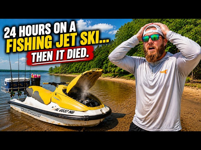 My Fishing Jet-Ski DIED During an Overnight Fishing Trip!