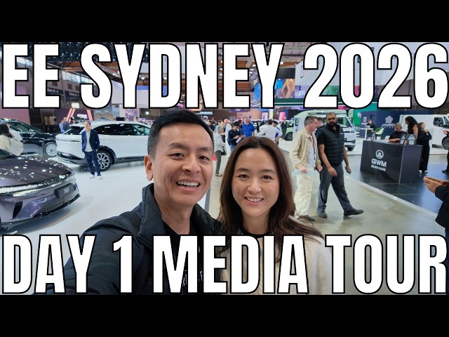 2026 Everything Electric Sydney Australia Day 1: Exclusive Media Tour
