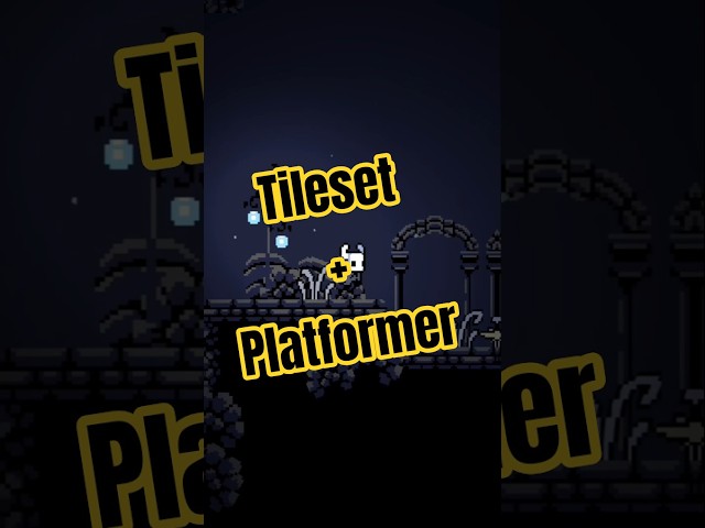 Gamedev: Así de Fácil Tilemaps Metroidvania #tileset #tilemap #gdevelop