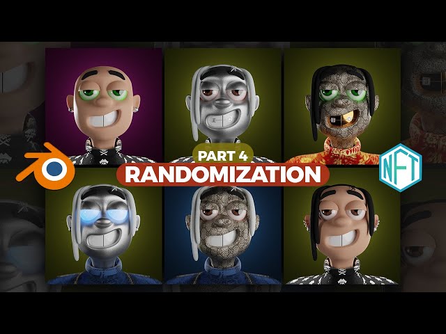 Stylized Character In Blender - Part 4 - Randomization