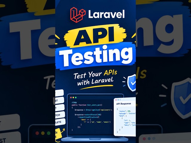 Laravel API Testing Tutorial 🧪 | Test REST APIs with Laravel