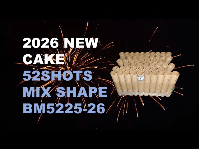 2026 NEW BM5225-26 25*30*175MM 52SHOTS MIX SHAPE F3 CAKE