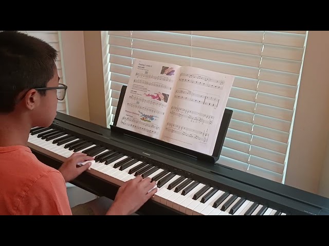 Roman Holiday Alfred's Basic Piano Library Level 3 Lesson Book