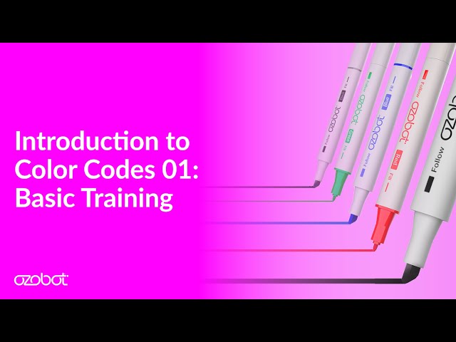 Introduction to Color Codes 01: Basic Training