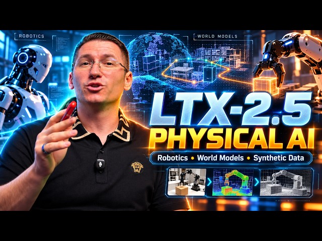 I Tested LTX-2.5 for Physical AI — Robotics, World Models & Synthetic Data