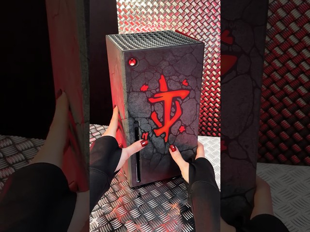 Unboxing DOOM The Dark Ages Xbox Console Wrap 🎮 #doom #xbox