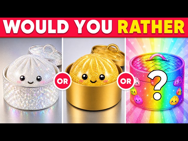 Would You Rather...! Mystery Gift Edition 🤑🎁🤯 Hardest Choices Ever