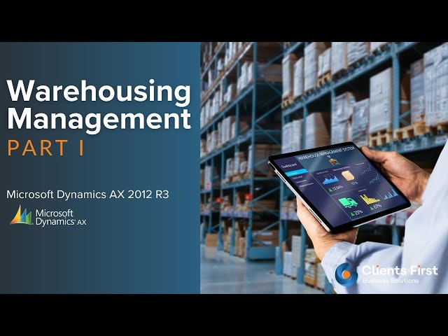 Microsoft Dynamics AX 2012 R3 Demo Warehouse Management Part I