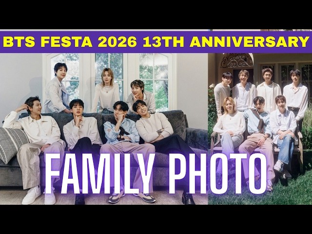 BTS FAMILY PHOTO FESTA 2026 | 13TH ANNIVERSARY CELEBRATION 💜 #2026BTSFESTA #BTS13thAnniversary