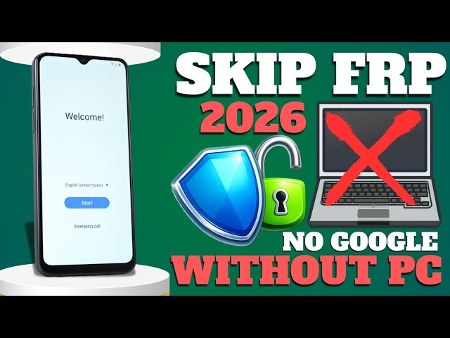 Unlock a Samsung phone with a Google account WITHOUT PC (FRP BYPASS)