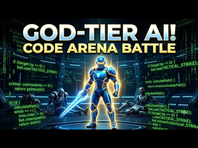 I Programmed a "God-Tier" AI Bot to Dominate My Game's Code Arena