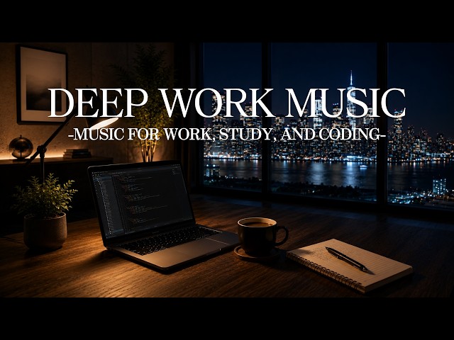 Take Your Time, One Task at a Time ☕ Deep Focus Music for Work, Study & Coding