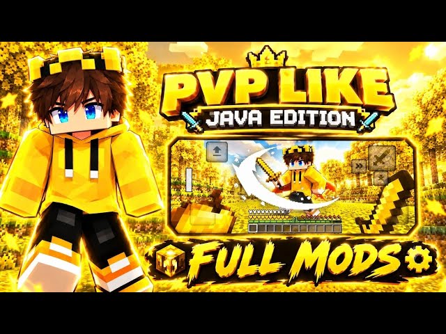 Java Mod for Minecraft Pocket Edition 🔥😱||Minecraft Java PVP || Thanks for watching