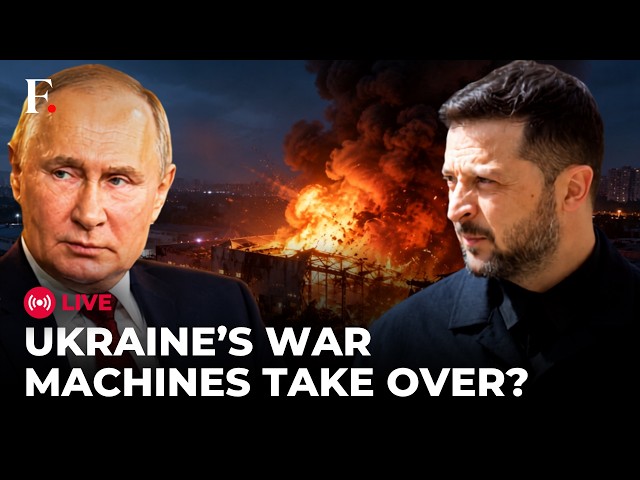 UKRAINE WAR LIVE: Ukraine Unveils ‘Army of Robots’ | Machines to Take on Battlefield Missions