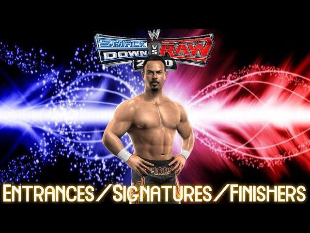 WWE Smackdown vs Raw 2010 Entrances/Signatures/Finishers: Chavo Guerrero