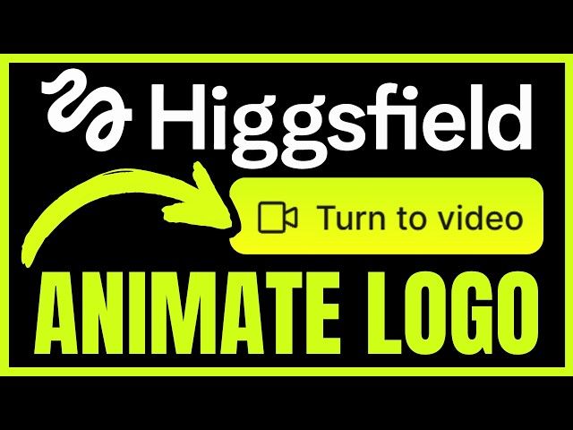 How To ANIMATE LOGO With Higgsfield AI (QUICK & EASY) 2026