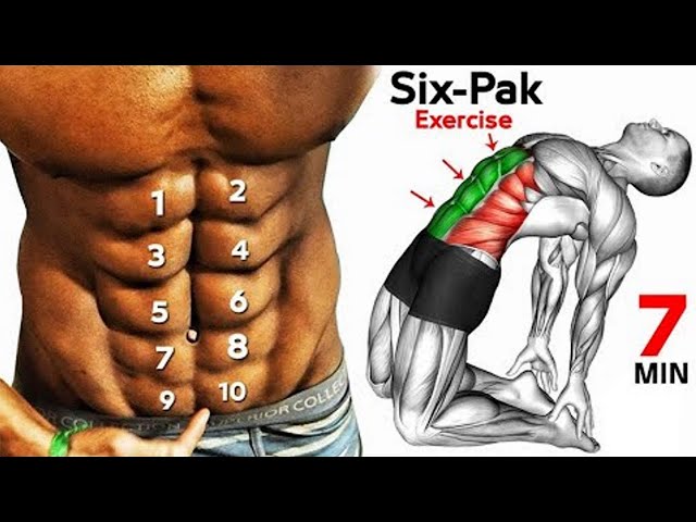 🔥 7 Min ABS Workout at Home | Flat Stomach & Six Pack Exercises | Body Burners