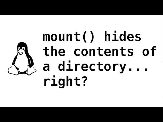 Linux Kernel Concepts - How 'mount' interacts with the current working directory