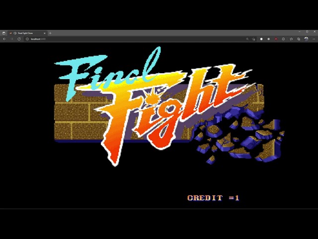 Final Fight - JavaScript game development - part 5 (HTML5 / Canvas / Web Audio / No libraries)