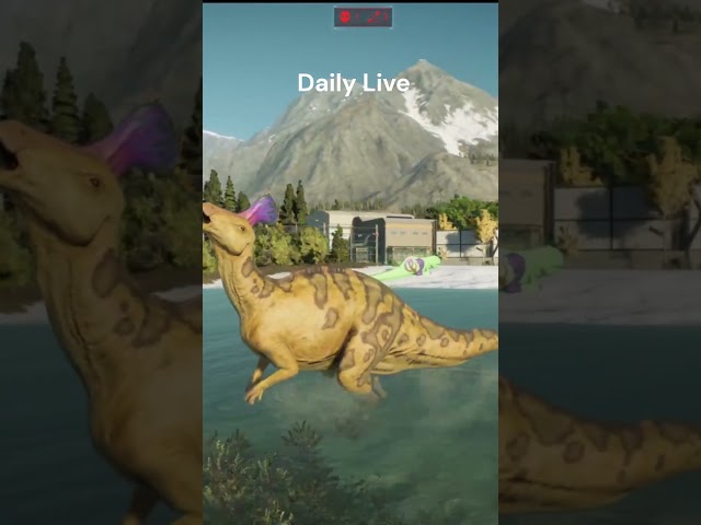 Jurassic world Release Tsintaosaurus #shorts