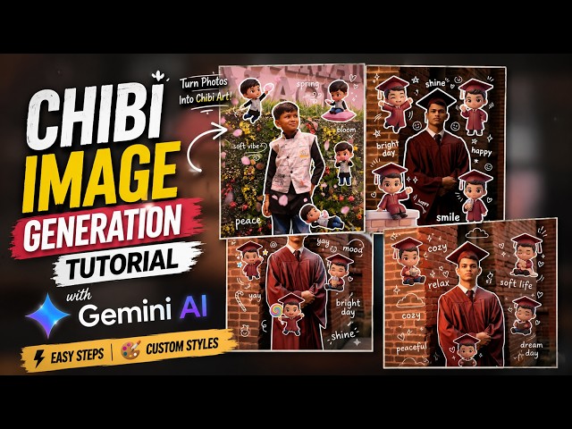 Turn Your Photos into Glossy 3D Chibi Art using AI 🧸✨