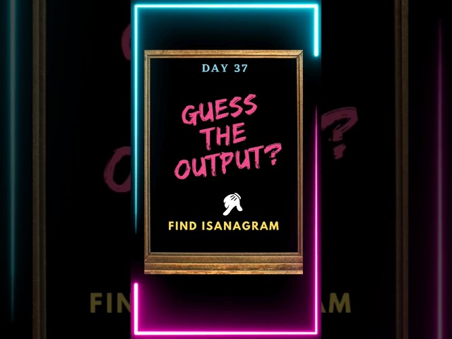 Find if given strings isAnagrams Javascript | Interview Question Day 37 #javascript #shorts #yt