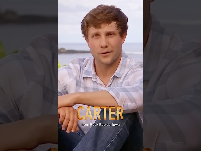 Carter’s head is in the Survivor 51 game September 23rd on CBS #Survivor51 #MeetTheCastaways