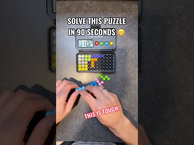 Solve This Very Interesting Puzzle in 90 Seconds OR ELSE