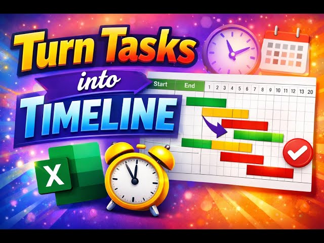Track Your Task Progress #excel #projectmanagement