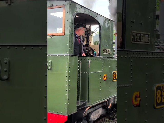 🚂 The Earl Departs From Llanfair With A Mixed Train #railway #trains #shorts