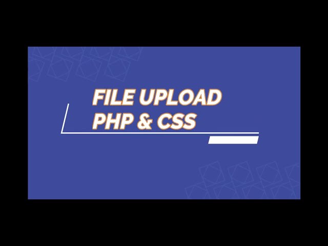 How to upload file & image in PHP and mysql