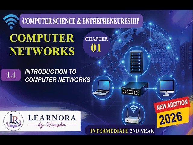 Chapter 1| Introduction to Computer Networks| Uses of computer network | 2nd Year| Computer Science