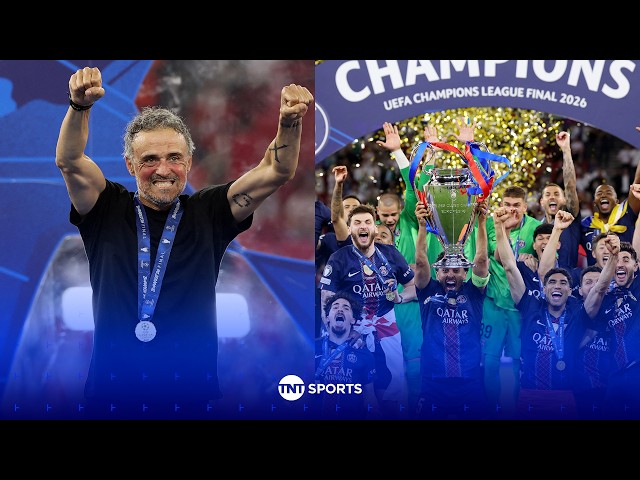 FULL TROPHY CELEBRATION! PSG Make History and win back to back Champions Leagues 🏆 🔥