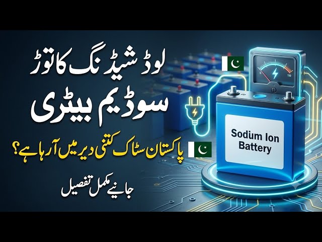 Sodium-Ion Battery Technology Is Coming to Pakistan – Here's What You Need to Know