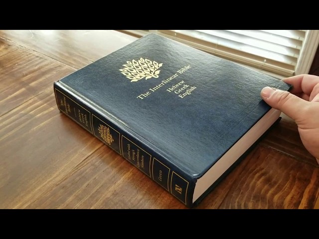 The Interlinear Bible, Hebrew/Greek/English (hardback) Review