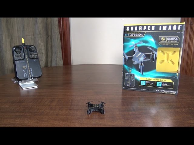 Sharper Image - DX-1 Micro Drone - Review and Flight