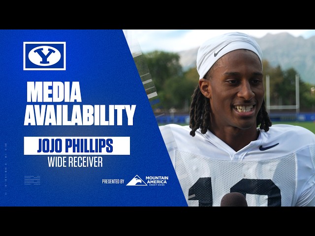 Jojo Phillips | BYU Football | Media Availability | Colorado State | September 15, 2026
