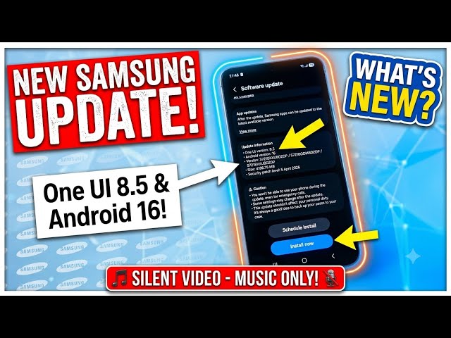 Samsung new Android security update and firmware update method | step by step completed process 