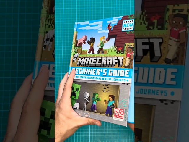 Minecraft Guide Book Unboxing #shorts