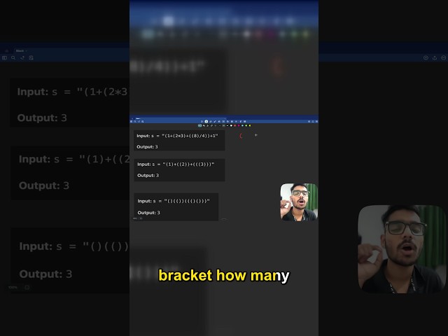 Validate Parentheses in O(N) | Python Trick #Shorts #pythoncoding #leetcode