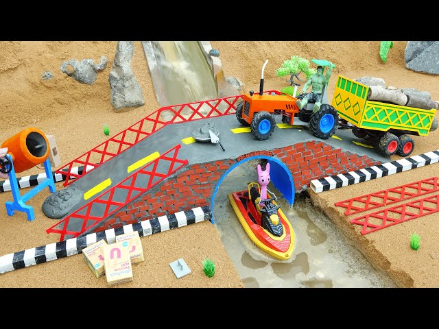 DIY Science Project: Building a Bridge with Bricks | DIY Mini Concrete Mixer