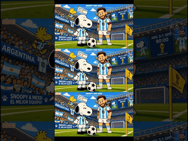 pov: The team you always wanted to see #messi #snoopy  #football