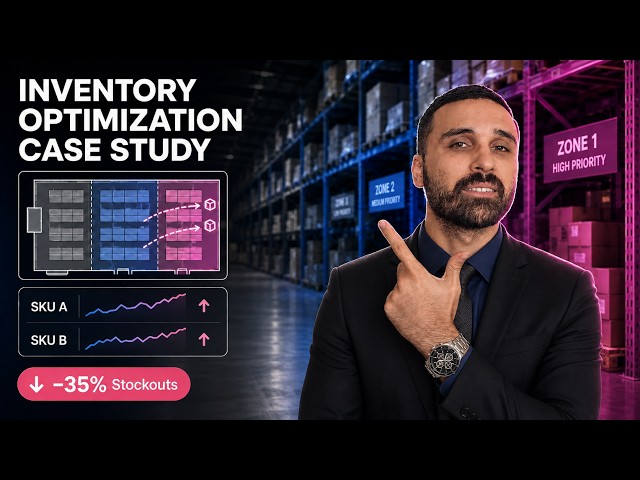 How I Optimized a Factory Inventory System Using AI and Data