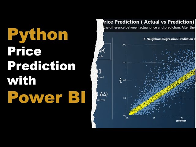 Price Prediction with Python and Power BI