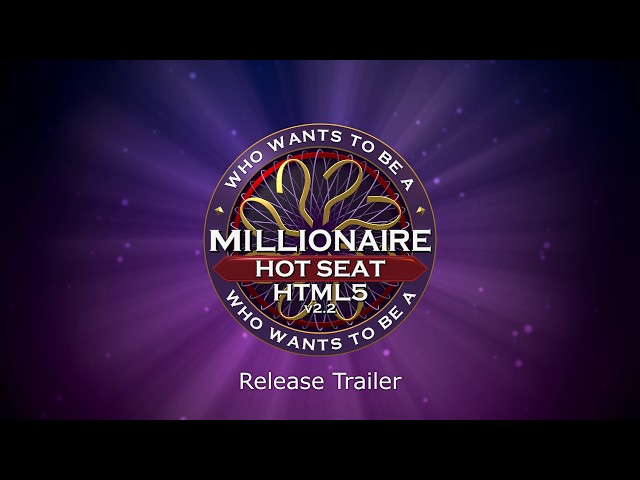WWTBAM HTML5: Project Hot Seat v2.2 - Release trailer