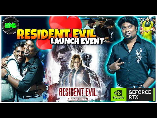 NVIDIA x Resident Evil Requiem Launch Event Chennai with Bokkals 😍 Manguni Gamer