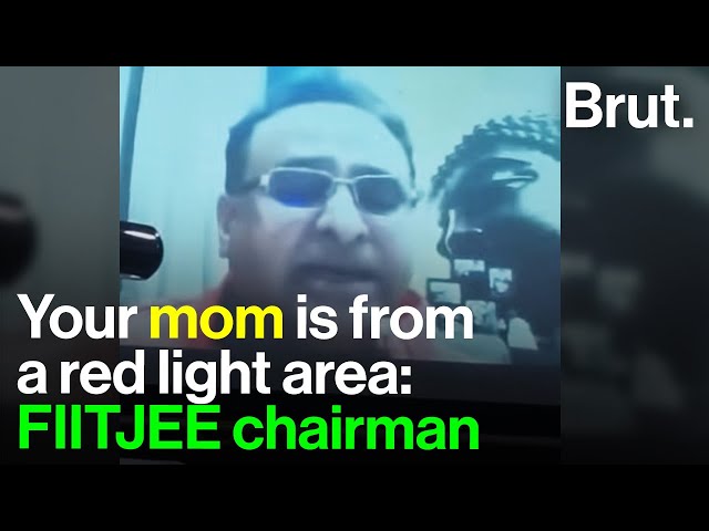 FIITJEE chairman flips after employee asks question