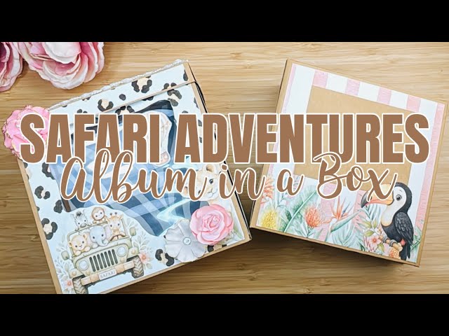 Safari Adventures 8x8 Album in a Box