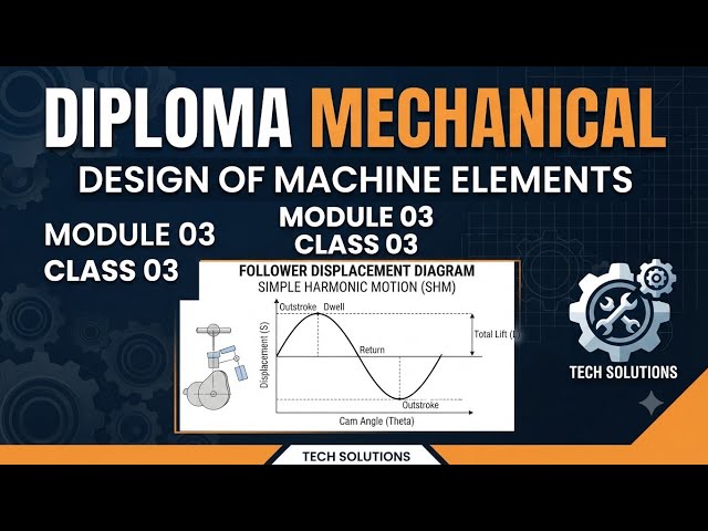 DME MODULE 03 CLASS 03 #Displacement diagram 