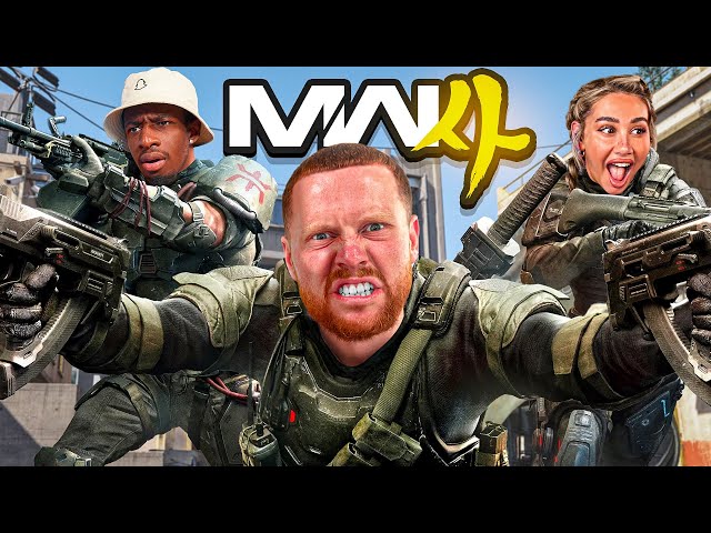 Behzinga Plays Modern Warefare 4 With Tobi, Viz & Sophie Snazz!